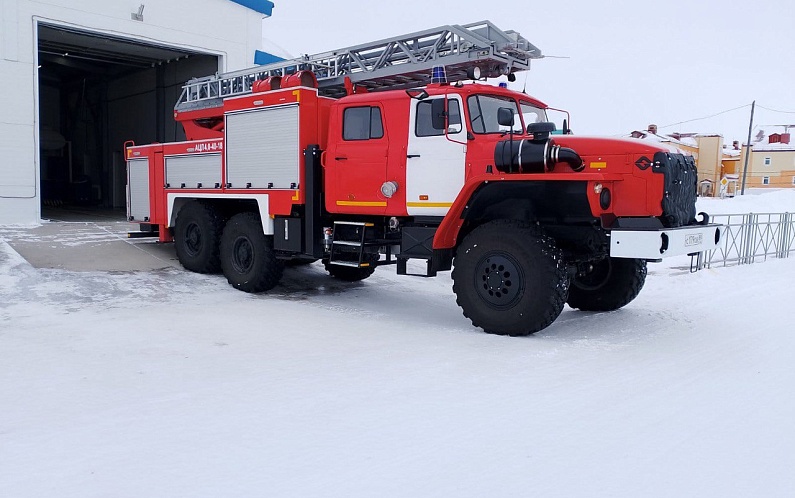 В Катравоже появилась новая пожарная машина 