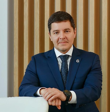 Поздравление губернатора ЯНАО Д.А. Артюхова с Днем геолога 