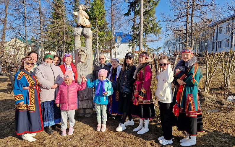 Участники ненецкого клуба Аксарки вспомнили традиции своего народа